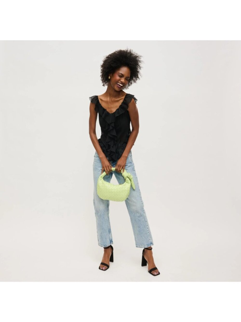 Urban Expressions Lizbeth Clutch Handbag in Pistachio New Womens Tote Bag Purse - Picture 11 of 13